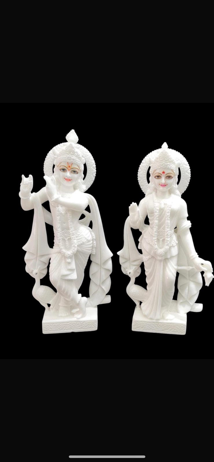 Marble Krishna Statue